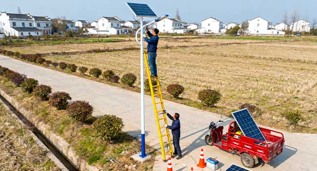 solar street lights